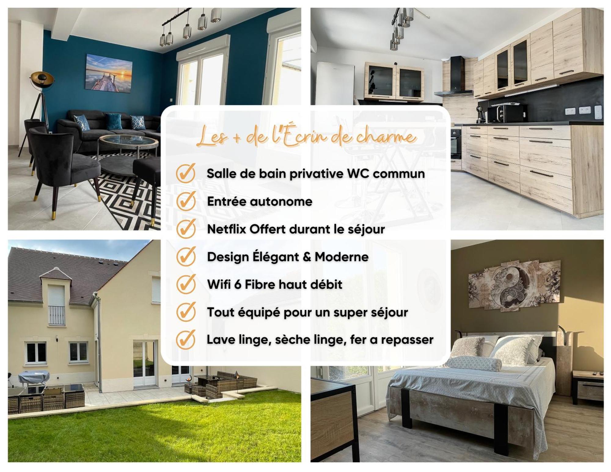 Chambre Serenite Dans Maison Au Calme Compiegne Exterior photo